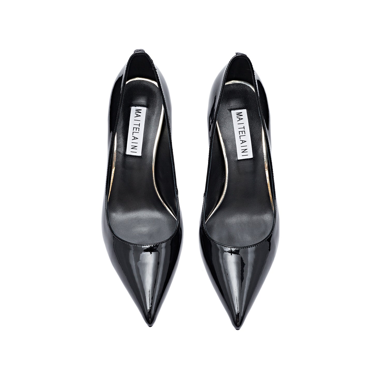 Black Patent Leather Pumps