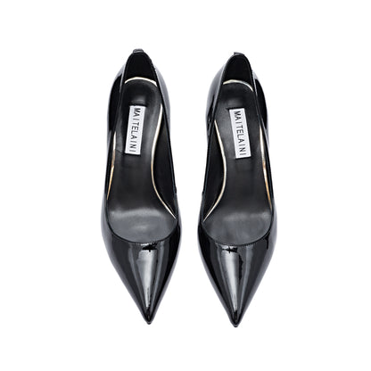 Black Patent Leather Pumps