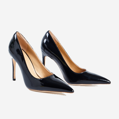 Black Patent Leather Pumps