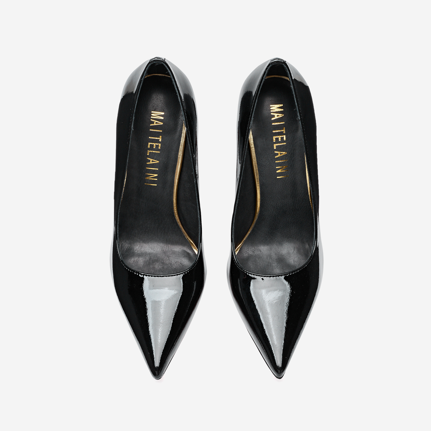 Black Patent Leather Pumps